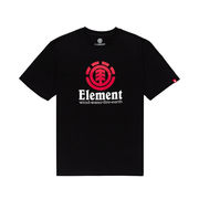 T-SHIRT GIROCOLLO CON LOGO VERTICAL Uomo Flint Black T-SHIRT GIROCOLLO CON LOGO VERTICAL Uomo Flint Black