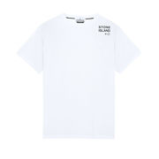 T-SHIRT GIROCOLLO CON SCRITTA LOGO Uomo Bianco T-SHIRT GIROCOLLO CON SCRITTA LOGO Uomo Bianco