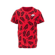 T-SHIRT GIROCOLLO CON STAMPA LOGO Bambino University Red T-SHIRT GIROCOLLO CON STAMPA LOGO Bambino University Red