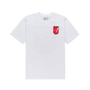 T-SHIRT GIROCOLLO CON STAMPA POTA DOMINION Uomo Bianco T-SHIRT GIROCOLLO CON STAMPA POTA DOMINION Uomo Bianco