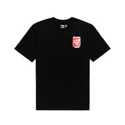 T-SHIRT GIROCOLLO CON STAMPA POTA DOMINION Uomo Flint Black T-SHIRT GIROCOLLO CON STAMPA POTA DOMINION Uomo Flint Black