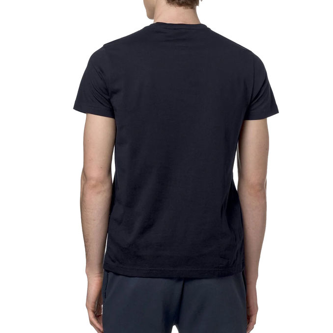 T-SHIRT GIROCOLLO EDOUARD Uomo Blue Depth