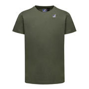 T-SHIRT GIROCOLLO EDOUARD Uomo Green Blackish T-SHIRT GIROCOLLO EDOUARD Uomo Green Blackish