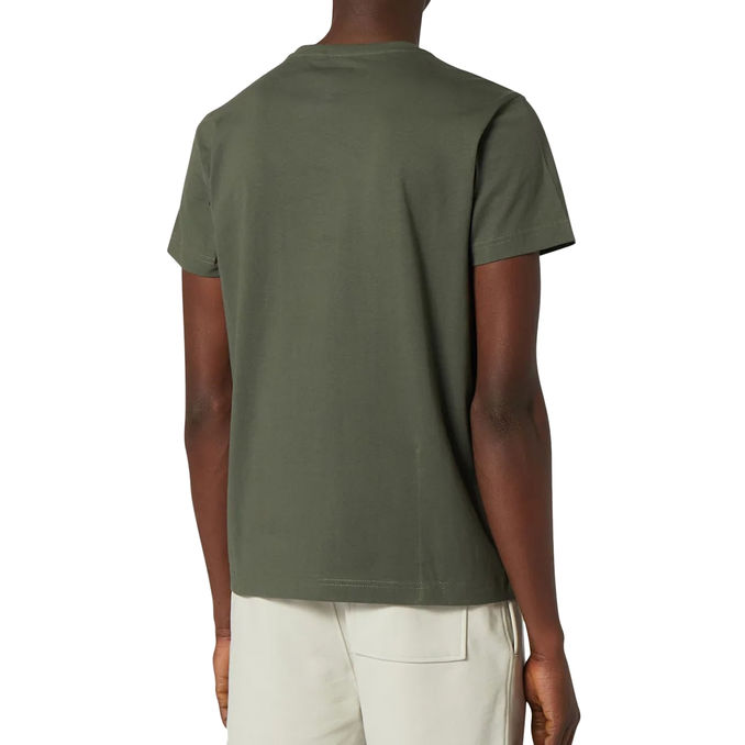 T-SHIRT GIROCOLLO EDOUARD Uomo Green Blackish