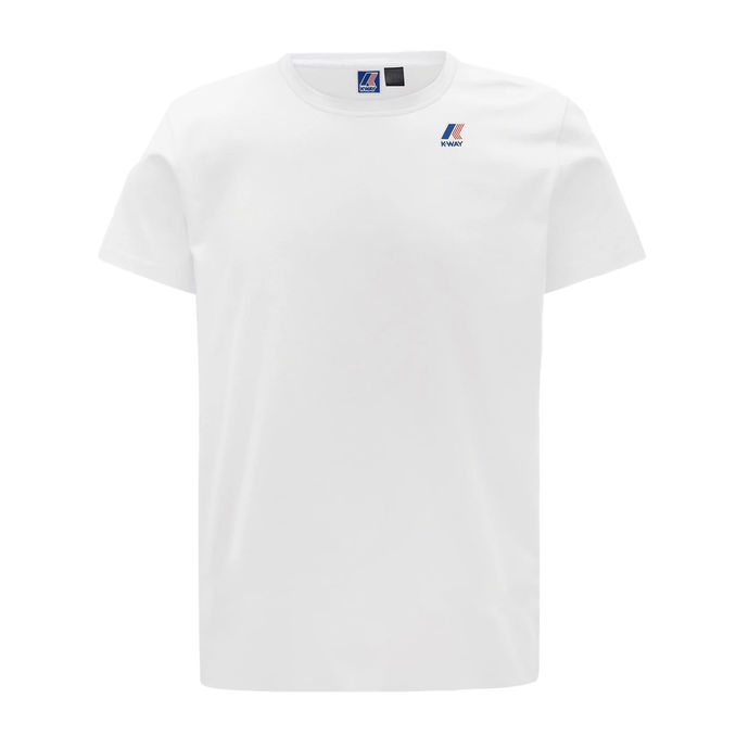 T-SHIRT GIROCOLLO EDOUARD Uomo White
