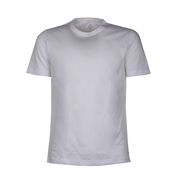T-SHIRT GIROCOLLO IN COTONE A MANICHE CORTE Uomo Bianco T-SHIRT GIROCOLLO IN COTONE A MANICHE CORTE Uomo Bianco