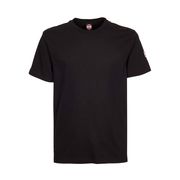 T-SHIRT GIROCOLLO IN COTONE PIQUET CON LOGO Uomo Nero T-SHIRT GIROCOLLO IN COTONE PIQUET CON LOGO Uomo Nero