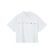 T-SHIRT GIROCOLLO REPEAT LOGO Donna Tofu T-SHIRT GIROCOLLO REPEAT LOGO Donna Tofu
