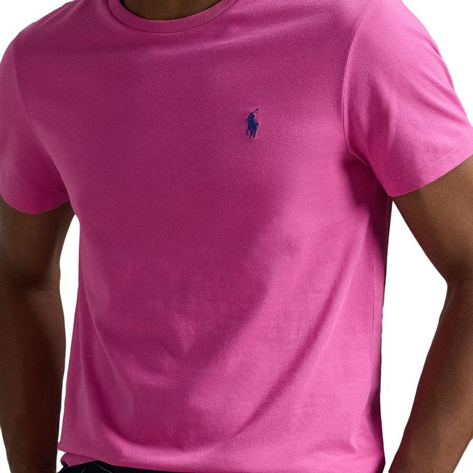 T-SHIRT GIROCOLLO SLIM FIT JERSEY Uomo Peony