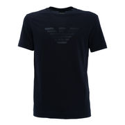 T-SHIRT GIROCOLLO STAMPA AQUILA Uomo Blu Navy T-SHIRT GIROCOLLO STAMPA AQUILA Uomo Blu Navy