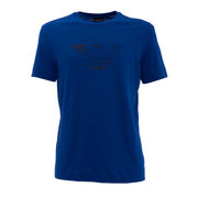 T-SHIRT GIROCOLLO STAMPA AQUILA Uomo Blu Oltre Mare T-SHIRT GIROCOLLO STAMPA AQUILA Uomo Blu Oltre Mare