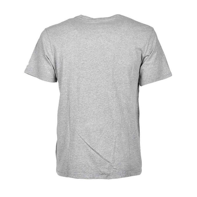 T-SHIRT GRAPHIC SETIN Uomo Grigio melange rosso