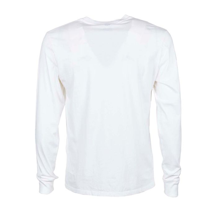 T-SHIRT GRAPHIC TEE A MANICA LUNGA Uomo Bianco rosso