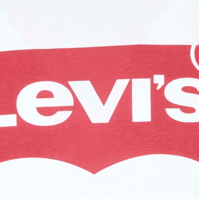 T-SHIRT GRAPHIC TEE A MANICA LUNGA Uomo Bianco rosso