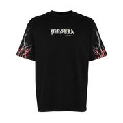 T SHIRT GREY LIGHTNING ON SLEEVES Bambino Black red Grey T SHIRT GREY LIGHTNING ON SLEEVES Bambino Black red Grey