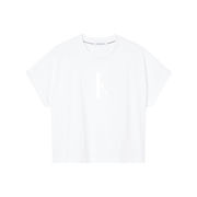 T-SHIRT IN COTONE BIOLOGICO CON LOGO LUCIDO Donna Bright White T-SHIRT IN COTONE BIOLOGICO CON LOGO LUCIDO Donna Bright White