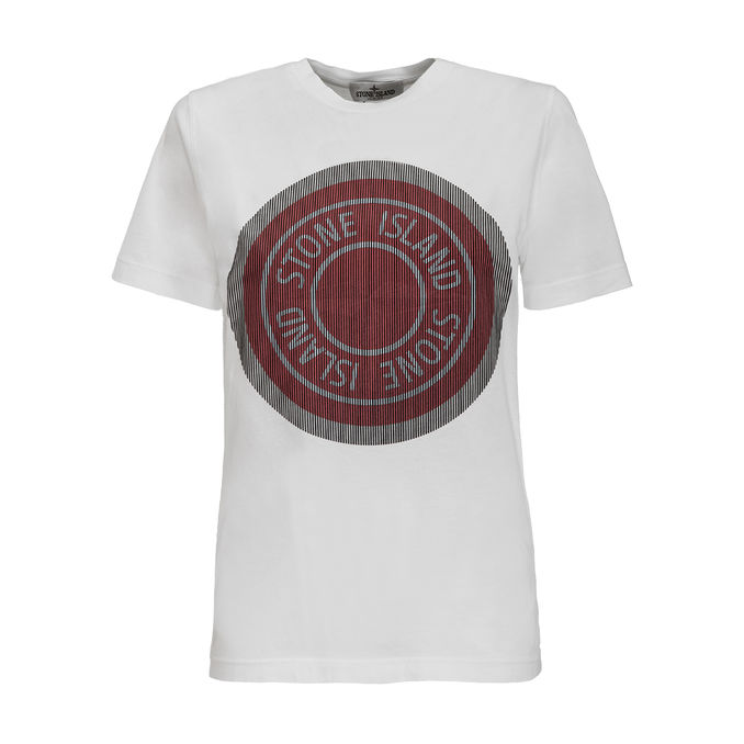 T-SHIRT IN COTONE CON LOGO Kids Bianco