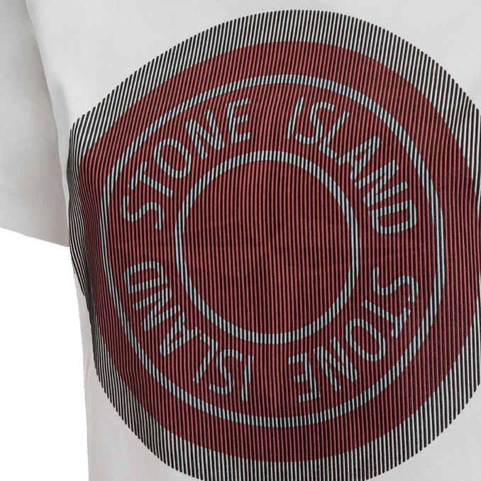 T-SHIRT IN COTONE CON LOGO Kids Bianco