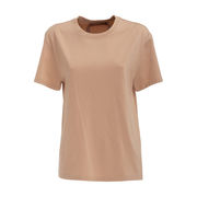 T-SHIRT IN COTONE CON LOGO SUL RETRO COLLAB. N21 Donna Pink T-SHIRT IN COTONE CON LOGO SUL RETRO COLLAB. N21 Donna Pink