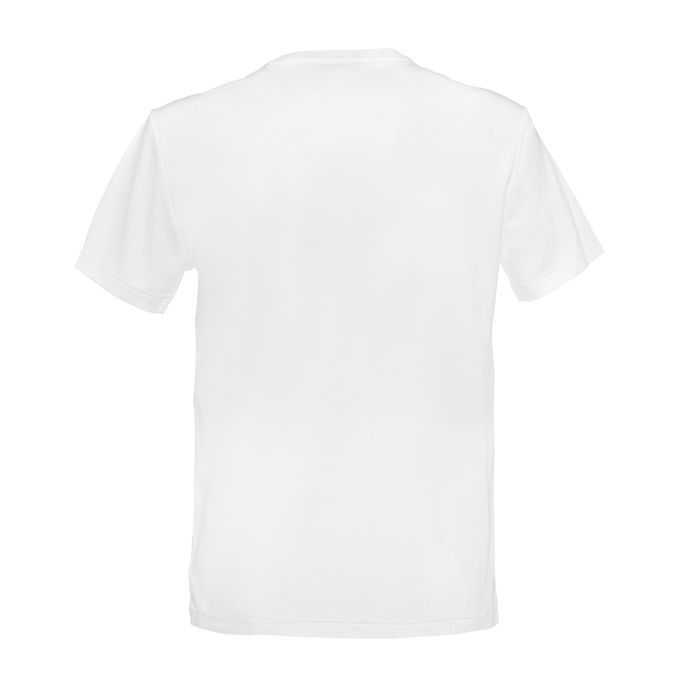T-SHIRT IN COTONE CUSTOM SLIM FIT Uomo Bianco