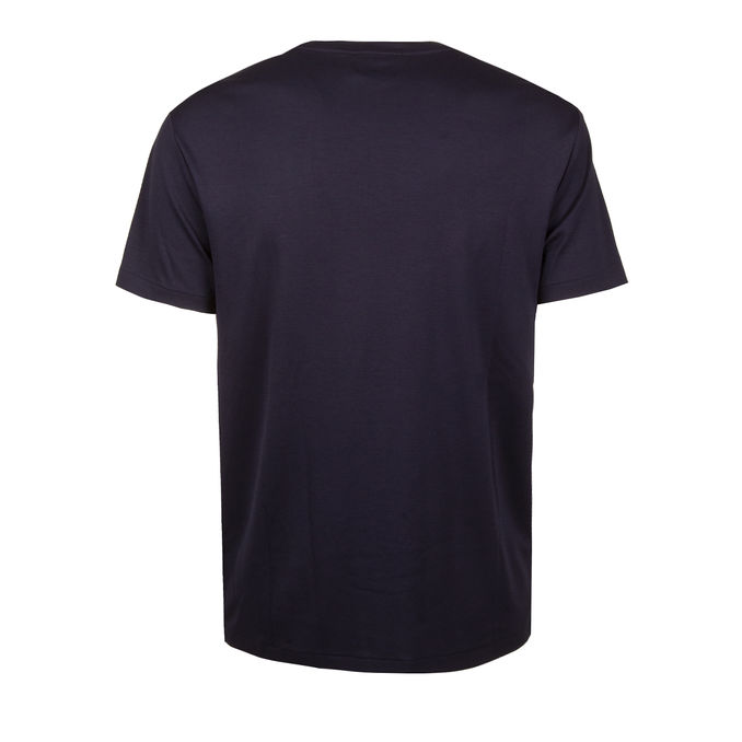 T-SHIRT IN COTONE CUSTOM SLIM FIT Uomo Refined Navy