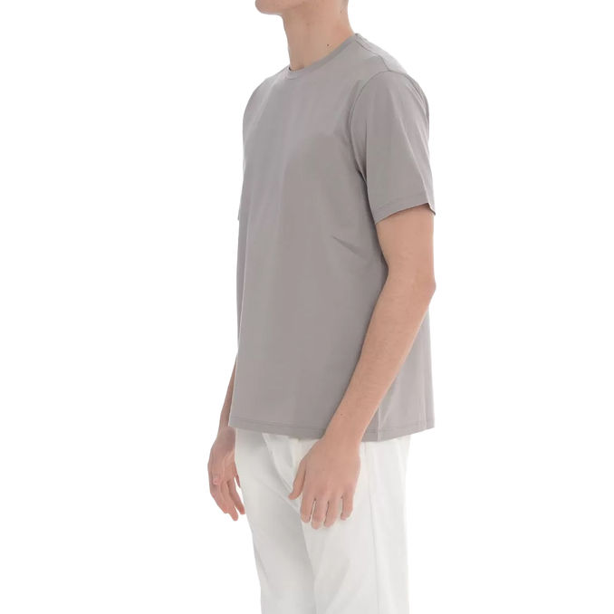 T-SHIRT IN COTONE ELASTICIZZATO SUPERFINE