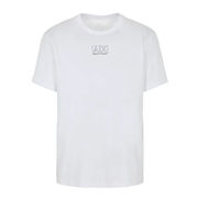 T-SHIRT IN COTONE MERCERIZZATO Uomo Bianco T-SHIRT IN COTONE MERCERIZZATO Uomo Bianco