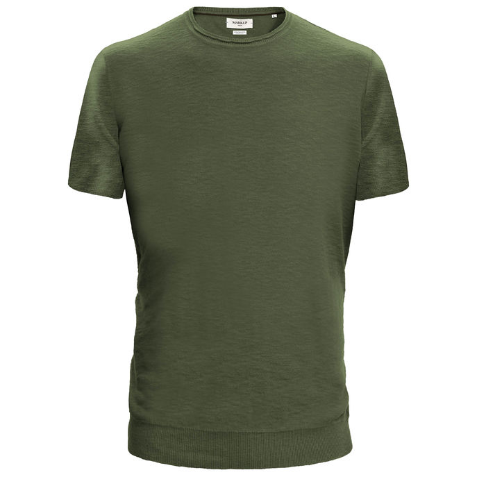 T-SHIRT IN COTONE SLUB