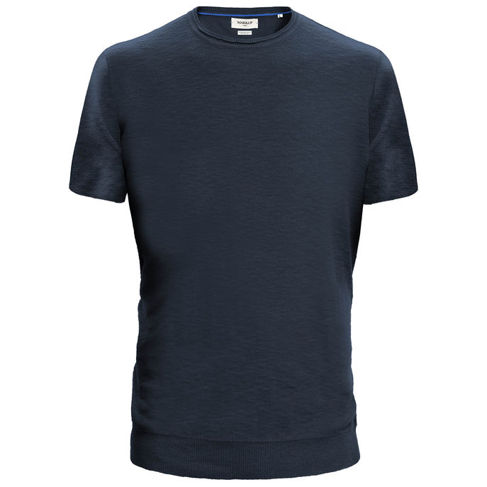 T-SHIRT IN COTONE SLUB