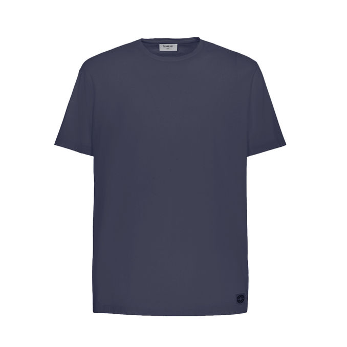 T-SHIRT IN COTONE Uomo Blue