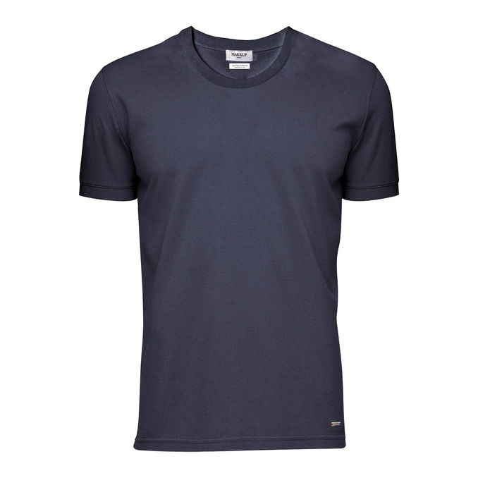 T-SHIRT IN JERSEY Uomo Blu