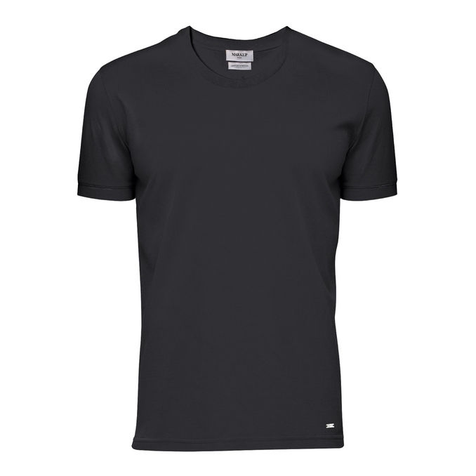 T-SHIRT IN JERSEY Uomo Nero