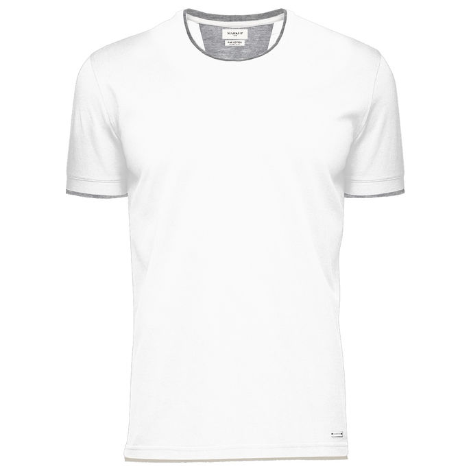 T-SHIRT JERSEY CON CONTRASTI
