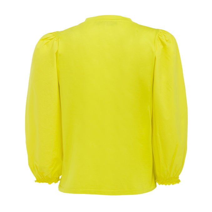 T-SHIRT JERSEY MANICHE 3/4 POPELINE Donna Cedro