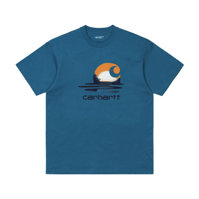 T-SHIRT LAGOON C Uomo Shore Blue