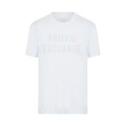 T-SHIRT LETTERING ARMANI Uomo Bianco T-SHIRT LETTERING ARMANI Uomo Bianco