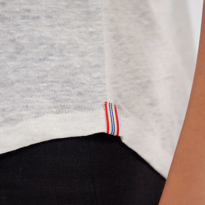 T-SHIRT LISON Donna Ecru