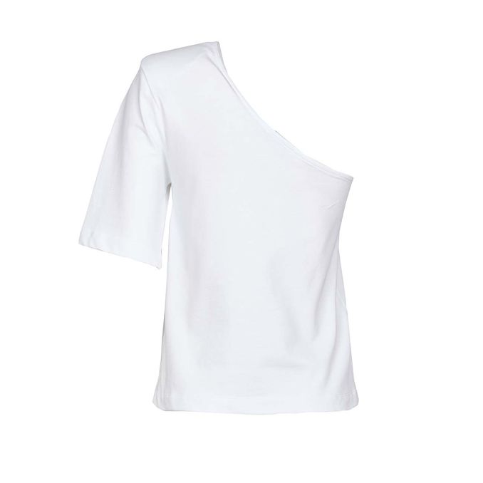 T-SHIRT LIV MONOSPALLA Donna Bianco