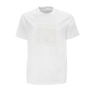 T-SHIRT LOGO AQUILA RAMADAN Uomo Whitey Silver Logo T-SHIRT LOGO AQUILA RAMADAN Uomo Whitey Silver Logo