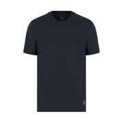 T-SHIRT LOGO ARMANI SUL FONDO Uomo Navy T-SHIRT LOGO ARMANI SUL FONDO Uomo Navy