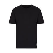 T-SHIRT LOGO ARMANI SUL FONDO Uomo Nero T-SHIRT LOGO ARMANI SUL FONDO Uomo Nero