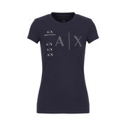 T-SHIRT LOGO IN CONTRASTO Donna Blueberry Jelly T-SHIRT LOGO IN CONTRASTO Donna Blueberry Jelly