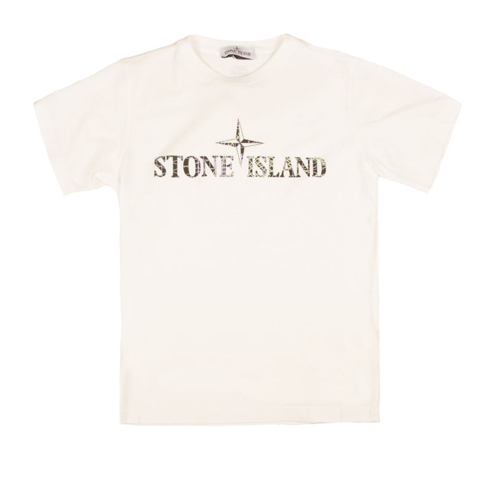 T-SHIRT LOGO Kids Bianco