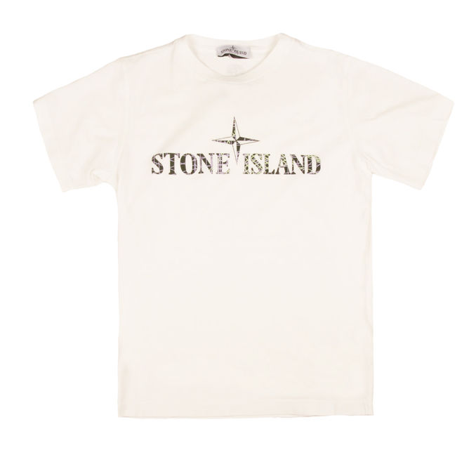 T-SHIRT LOGO Kids Bianco