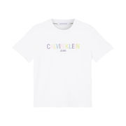 T-SHIRT LOGO MULTICOLOR Donna Bright White T-SHIRT LOGO MULTICOLOR Donna Bright White