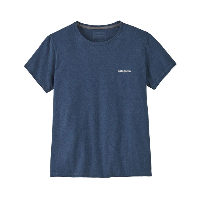 T-SHIRT LOGO RESPONSABILI-TEE Donna Utility Blue