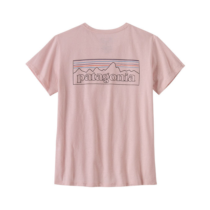 T-SHIRT LOGO RESPONSABILI-TEE Donna Whisker Pink