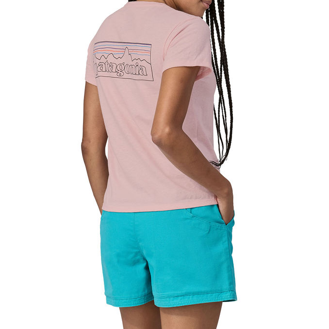 T-SHIRT LOGO RESPONSABILI-TEE Donna Whisker Pink