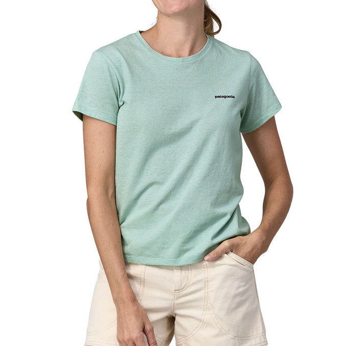 T-SHIRT LOGO RESPONSABILI-TEE Donna Wispy Green
