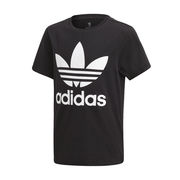 T-SHIRT LOGO TREFOIL Bambino Black White T-SHIRT LOGO TREFOIL Bambino Black White